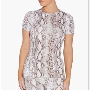 naked wardrobe Print Crewneck Top